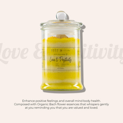 330ml Love & Positivity — with Citrine Crystal and Verbena