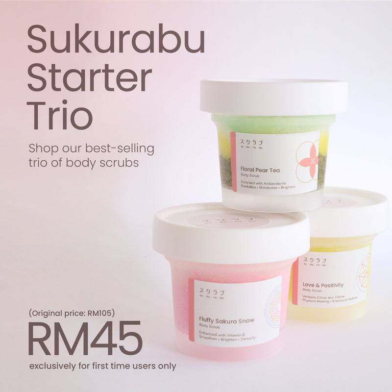 Sukurabu Starter Trio [100ml per tub]